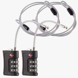 TSA Approved Combination Lock Set